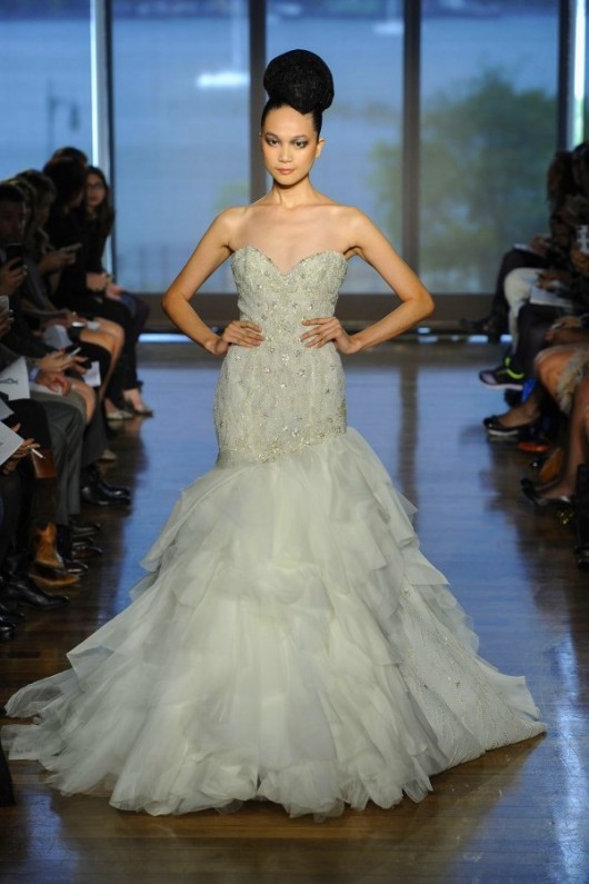 abito da sposa Leda Ines di Santo Fall 2014