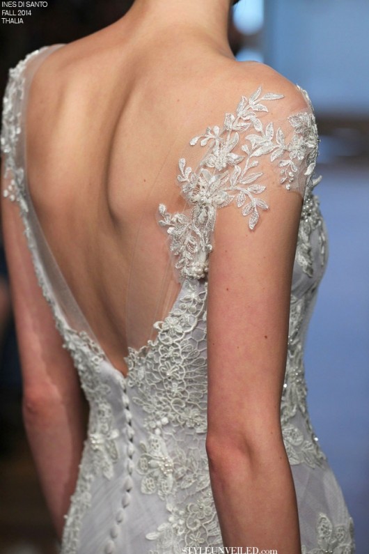 abito da sposa Thalia Ines di Santo Fall 2014 foto styleunveilded.com 