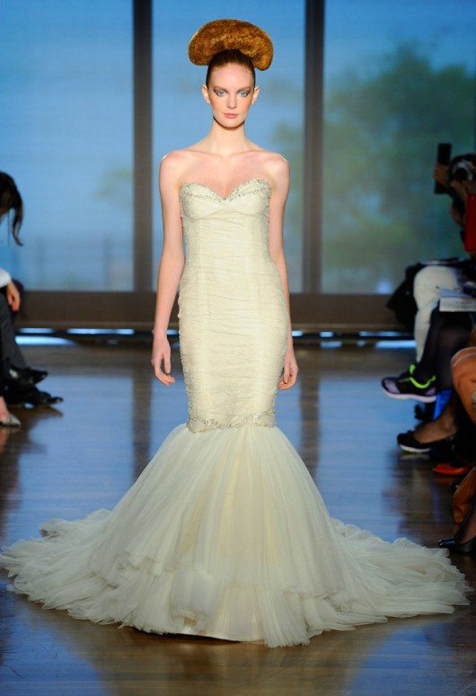 abito da sposa Theia Ines di Santo Fall 2014