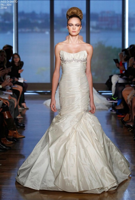 abito da sposa Zena Ines di Santo Fall 2014 foto styleunveiled.com 
