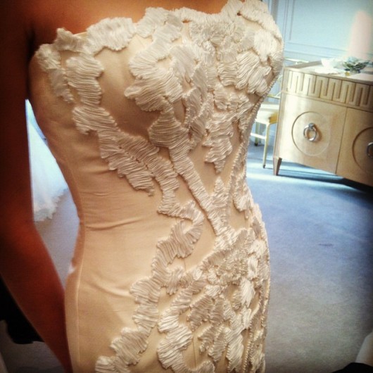 abito da sposa Romona Keveza Fall 2014 foto shesaidyesbridal