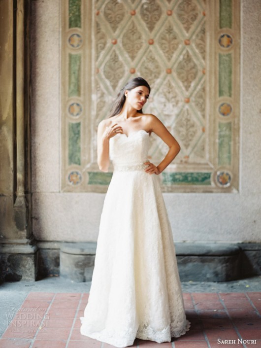 abito da sposa Amelie Sareh Nouri Fall 2014 foto weddinginspirasi