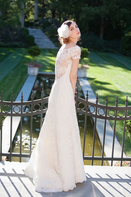 abito da sposa Clara Sareh Nouri Fall 2014 foto Millie B Photography