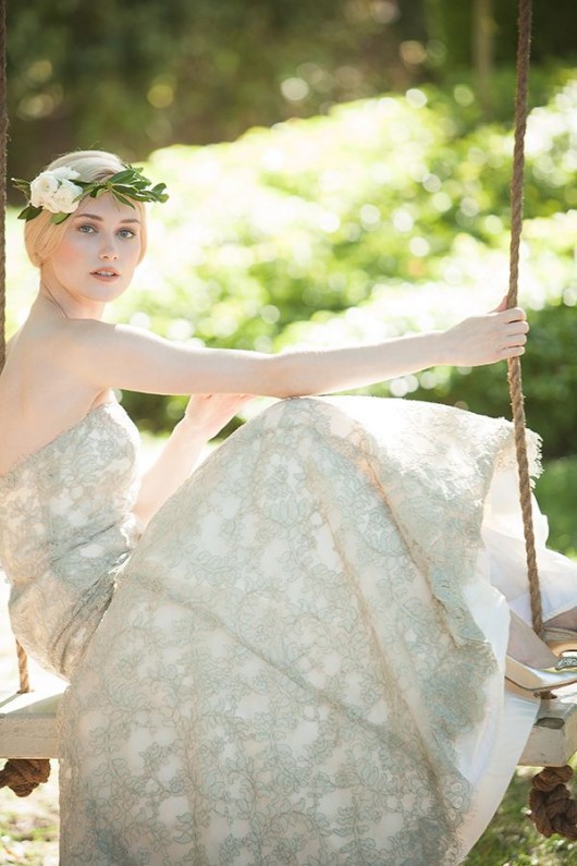 abito da sposa Emerald Sareh Nouri Fall 2014 foto Millie B Photography