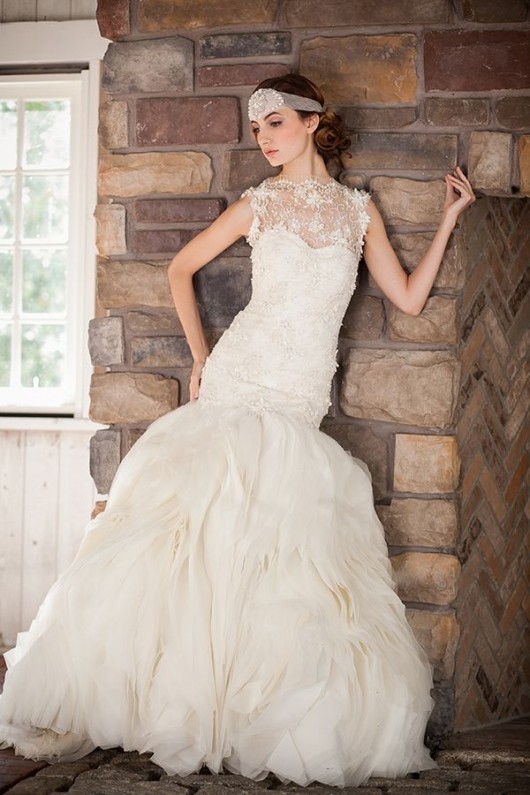 abito da sposa Field of Love Sareh Nouri Fall 2014 foto by Millie B Photography 