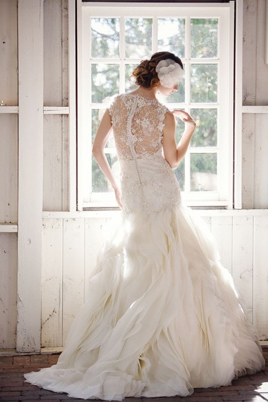 abito da sposa Field of Love Sareh Nouri Fall 2014 foto by Millie back B Photography