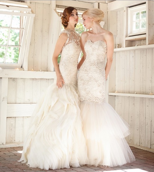 abiti da sposa Field of love e Delphine Sareh Nouri Fall 2014 foto Millie B Photography