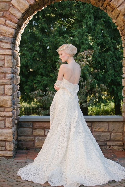 abito da sposa Halina Sareh Nouri Fall 2014 foto Millie B Photography 