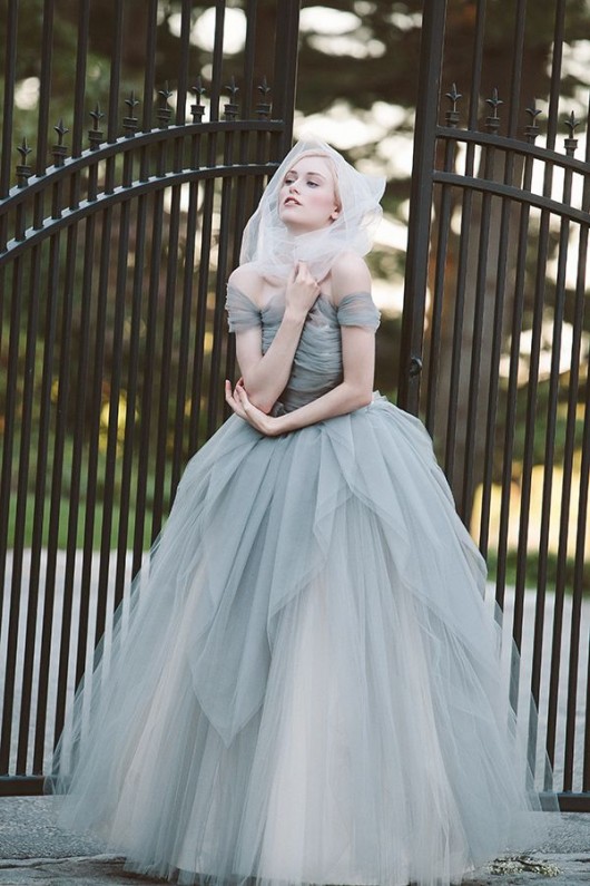 abito da sposa Marie Antoniette Sareh Nouri Fall 2014 foto Millie B Photography 