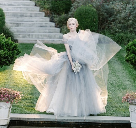 abito da sposa Marie Antoniette Sareh Nouri Fall 2014 foto Millie B Photography 