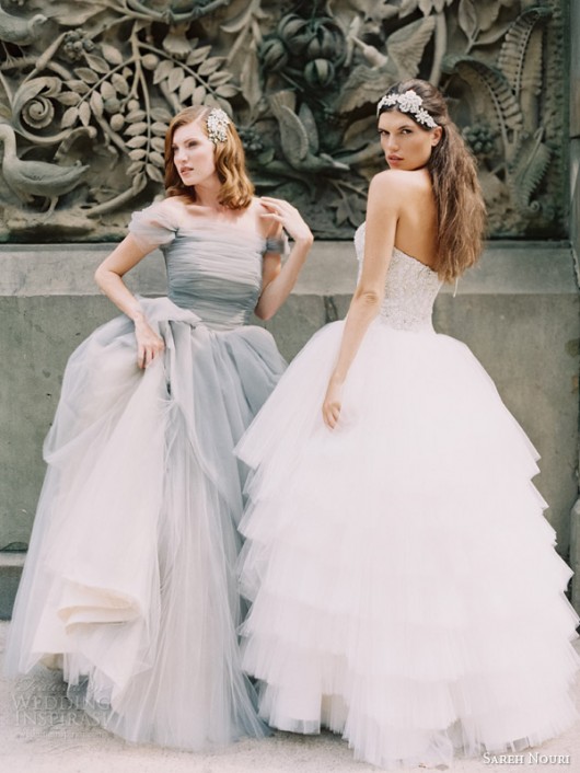 abiti da sposa Marie Antoniette e Lily Sareh Nouri Fall 2014 foto weddinginspirasi