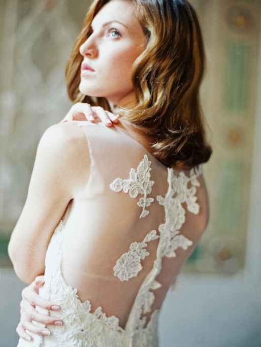 abito da sposa Skylar Sareh Nouri Fall 2014 