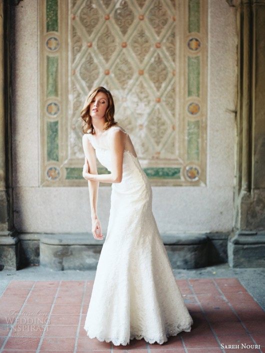 abito da sposa Skylar Sareh Nouri Fall 2014 foto weddinginspirasi