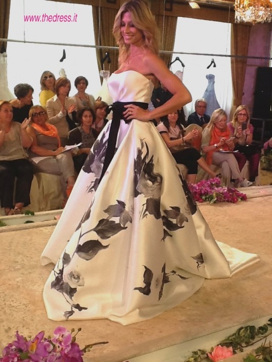 Alessandro Angelozzi Couture 2015 con Maddalena Corvaglia