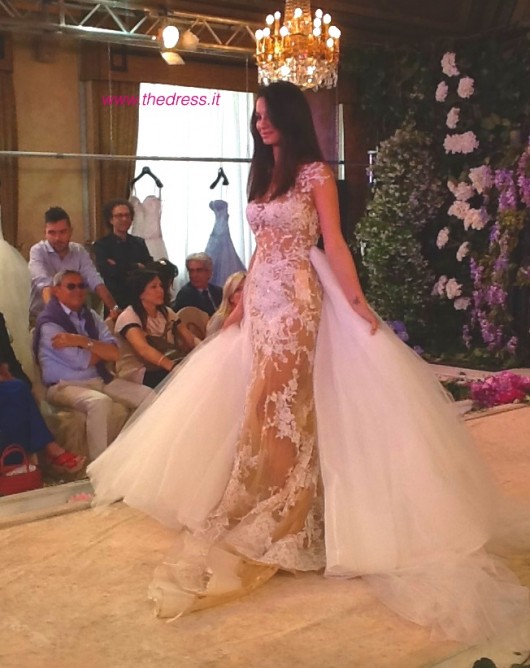 Alessandro Angelozzi Couture 2015 con Maddalena Corvaglia