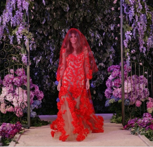 Alessandro Angelozzi Couture 2015 con Alessia Ventura