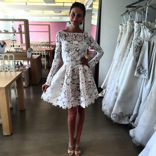 abito da sposa Oscar de la Renta Fall 2015 foto jessicamulroney