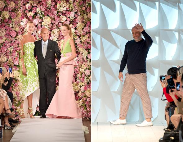 Oscar de la Renta e Peter Copping