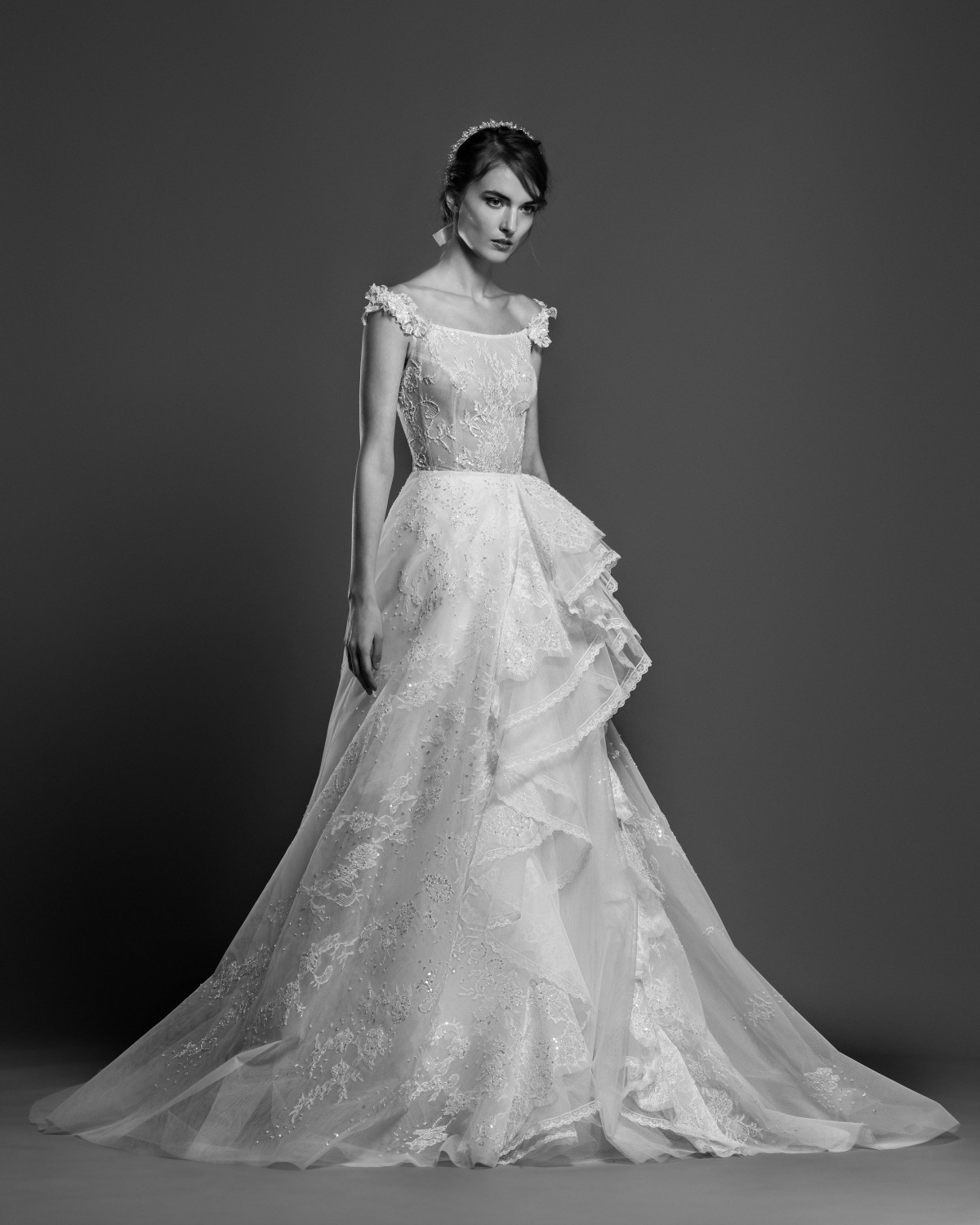 abito da sposa georges-hobeika-spring 2019 con ricami