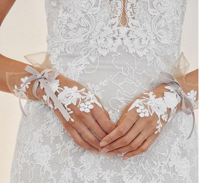 abito da sposa ines-di-santo-fall-2019 effetto tattoo