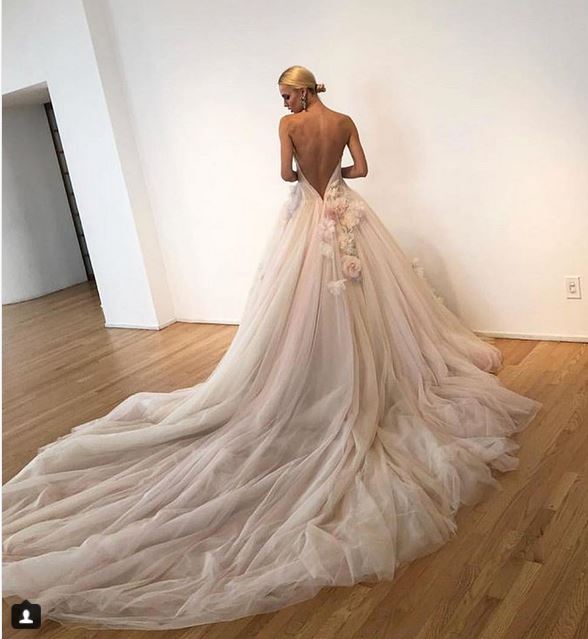 abito da sposa rosa ines-di-santo-fall-2019