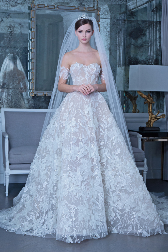 abito da sposa da principessa Romona Keveza Fall 2019