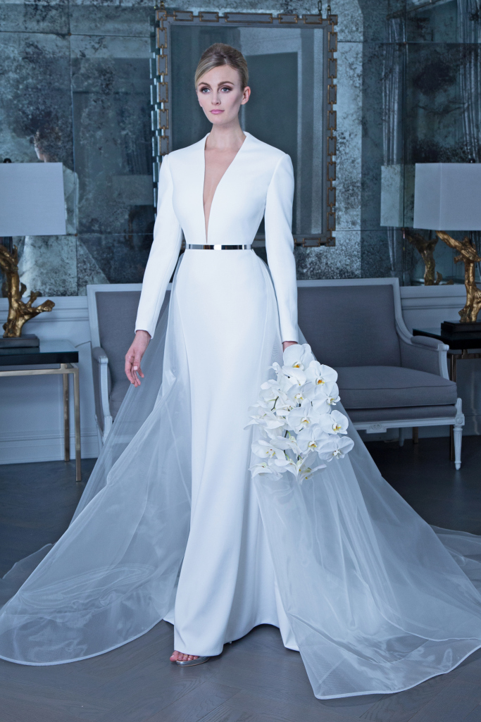 abito da sposa invernale Romona Keveza Fall 2019