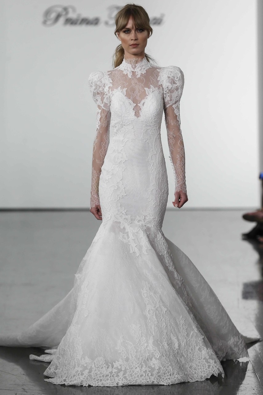 abito da sposa pnina-tornai tulle e pizzo prezzo 13.800 dollari 