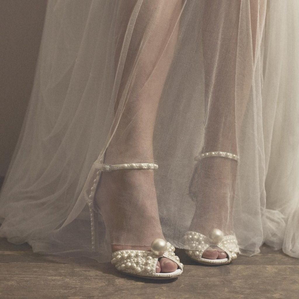Jimmy Choo scarpe da sposa Sacora prezzo euro 1.475 Jimmy Choo scarpe da sposa Sacora prezzo euro 1.475
