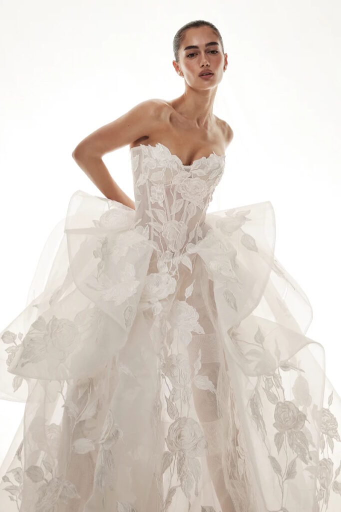 Monique Lhuillier sposa Spring 2026 - Maxfield