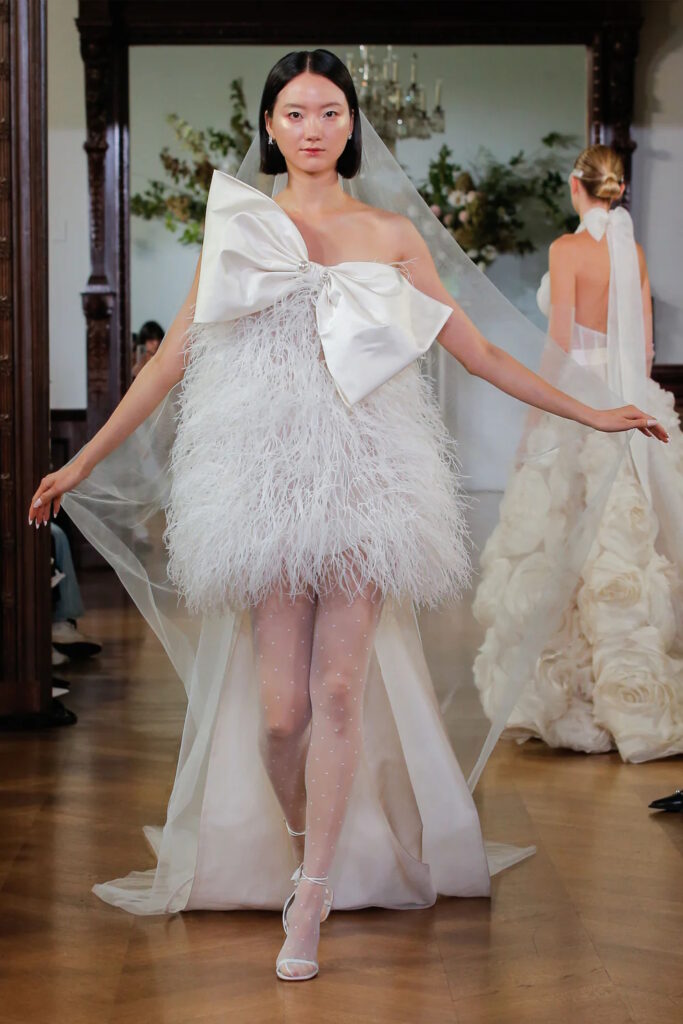 Monique Lhuillier sposa Fall 2026 Duffy