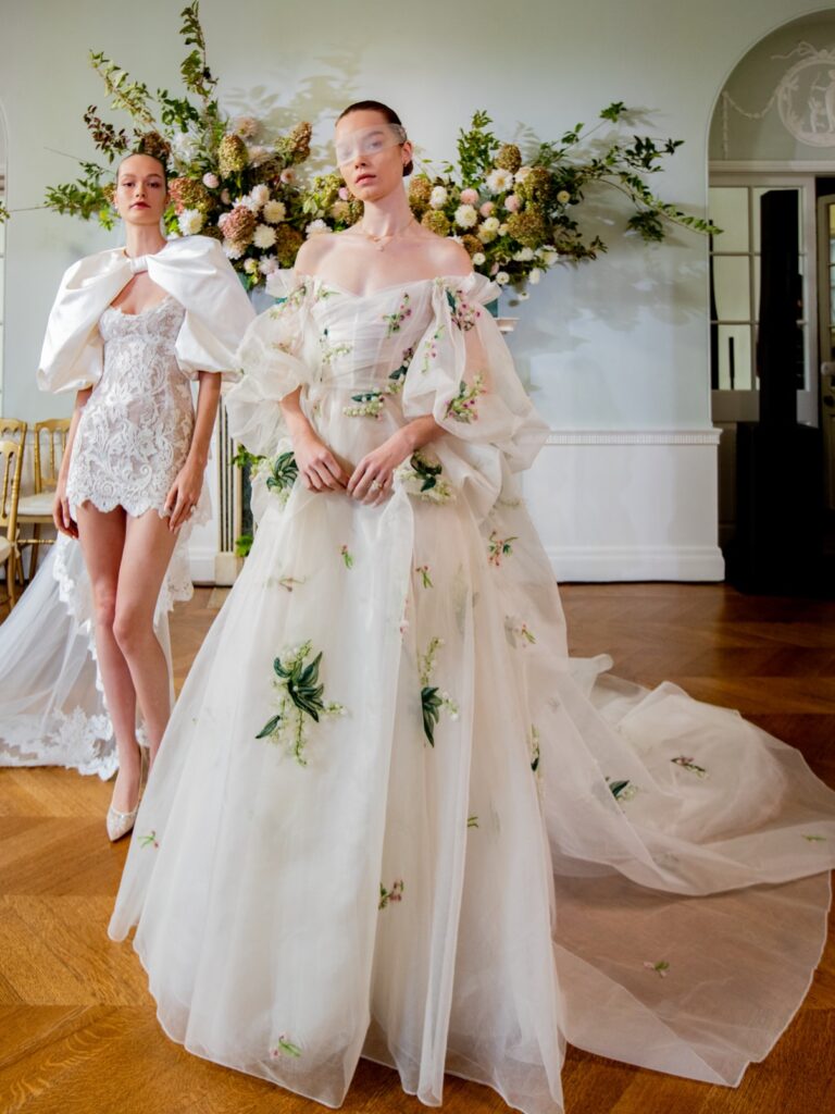 Monique Lhuillier sposa Fall 2026 Freya