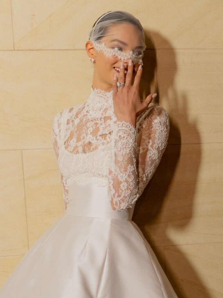 Monique Lhuillier sposa Fall 2026 Keaton