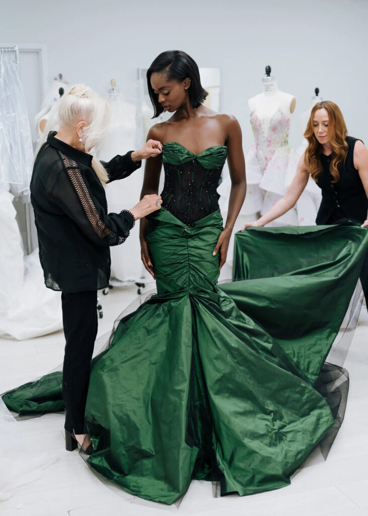 Ines di Santo sposa Fall 2026 Wicked for Good - Elphaba