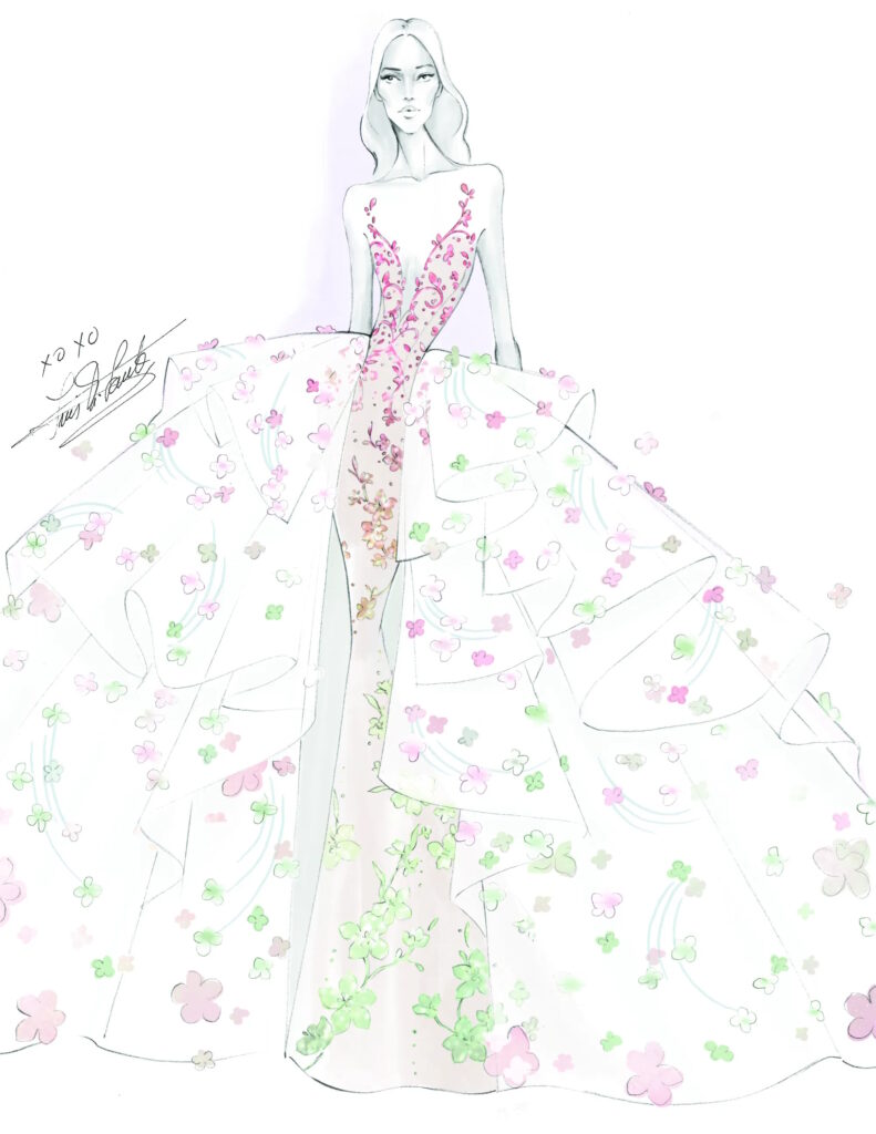 Ines di Santo sposa Fall 2026 Wicked for Good - Unlimited