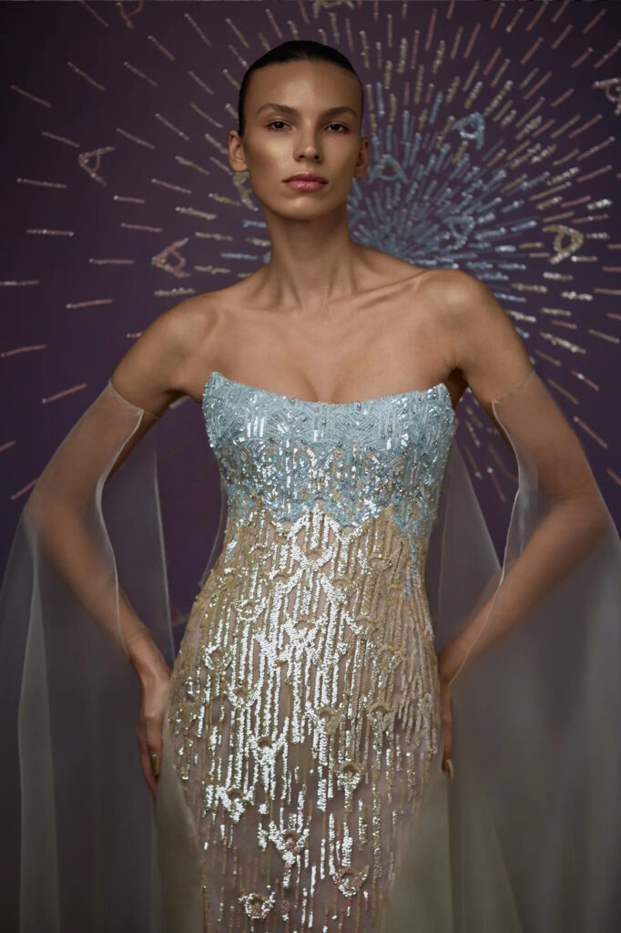 Ines di Santo sposa Fall 2026 Wicked for Good - Yellow brick road
